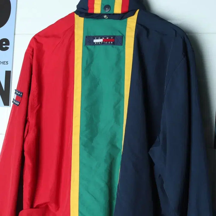 [BUNJANG] Tommy Hilfiger 90s Windbreaker Jacket / W(L) 타미힐피거 집업 바람막이 점퍼자켓 90s 년대-17771