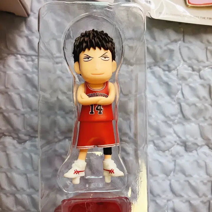 [BUNJANG] Slam Dunk Jeong Dae-man SD Figure, Uniform Keychain, Bundle Set / 슬램덩크 정대만 SD피규어,유니폼 키링,태섭대만 덤