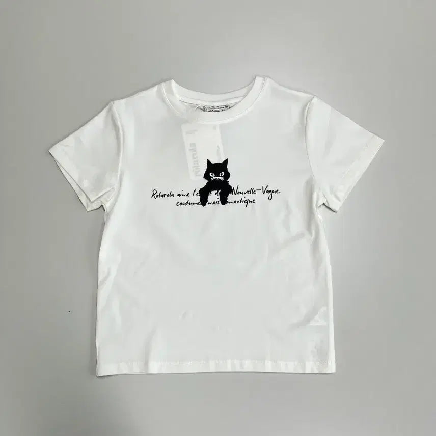 [BUNJANG] LOLAROLA Cat Friends T-Shirt / [정품/새상품] 로라로라 캣 프렌즈 티셔츠