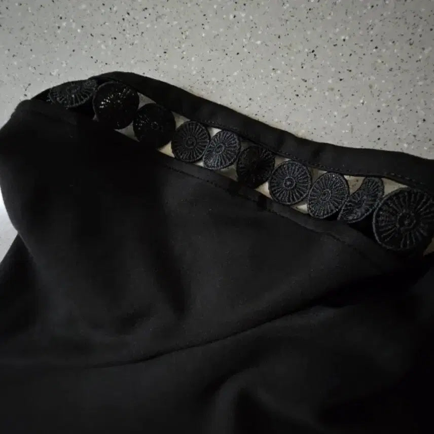[BUNJANG] Anne Klein Black T-shirt XL / 백화점 앤클라인 블랙 티셔츠 XL