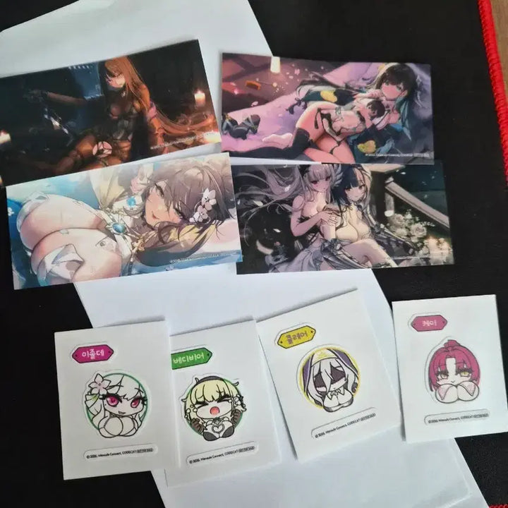 [BUNJANG] Lost Sword MoFun Ttipu Sil Sticker Set / 로스트소드 모펀 띠뿌실스티커 세트 판매합니다