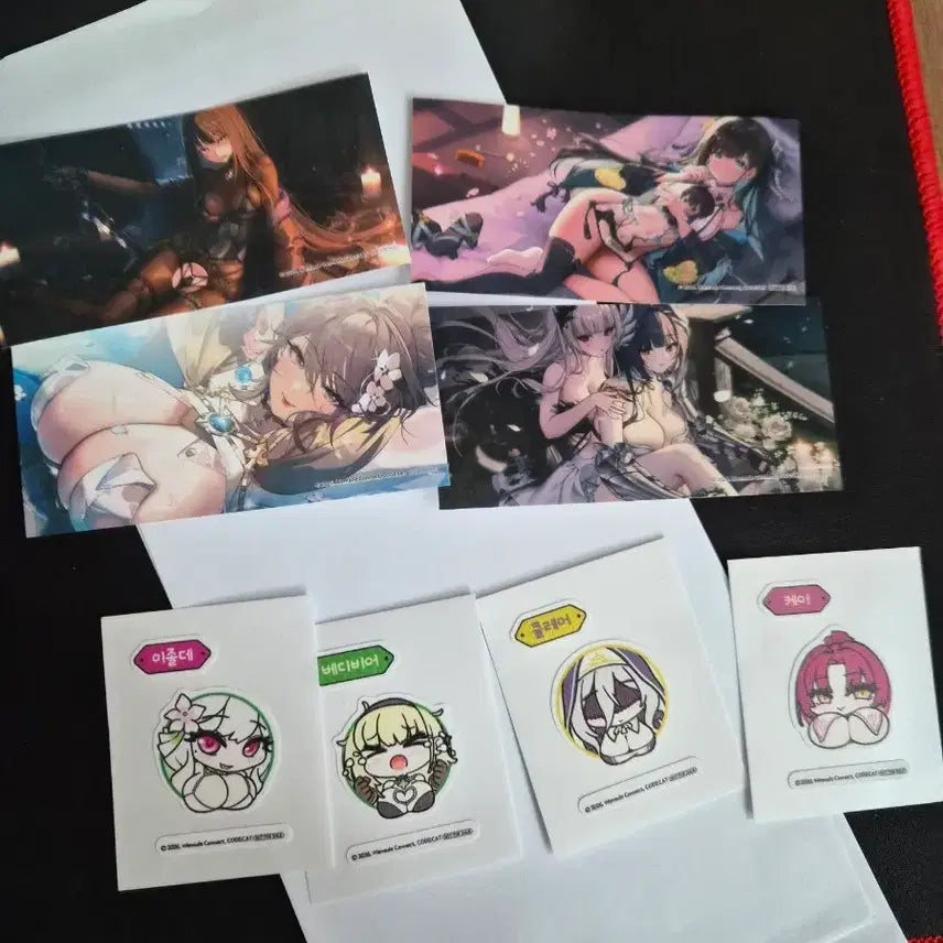 [BUNJANG] Lost Sword MoFun Ttipu Sil Sticker Set / 로스트소드 모펀 띠뿌실스티커 세트 판매합니다