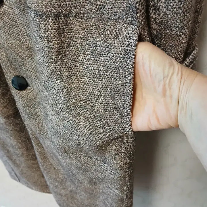 [BUNJANG] Missoni Patterned Long Knit Coat / 미쏘니 패턴 롱 코트