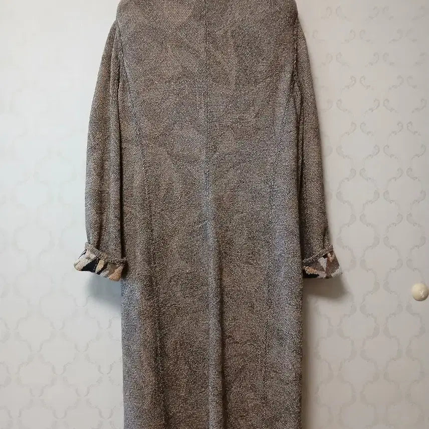 [BUNJANG] Missoni Patterned Long Knit Coat / 미쏘니 패턴 롱 코트