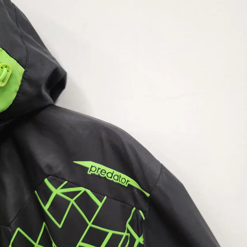 [BUNJANG] Adidas Predator Woven Jacket (Black, Size 100) / 아디다스 남성 바람막이 100사이즈