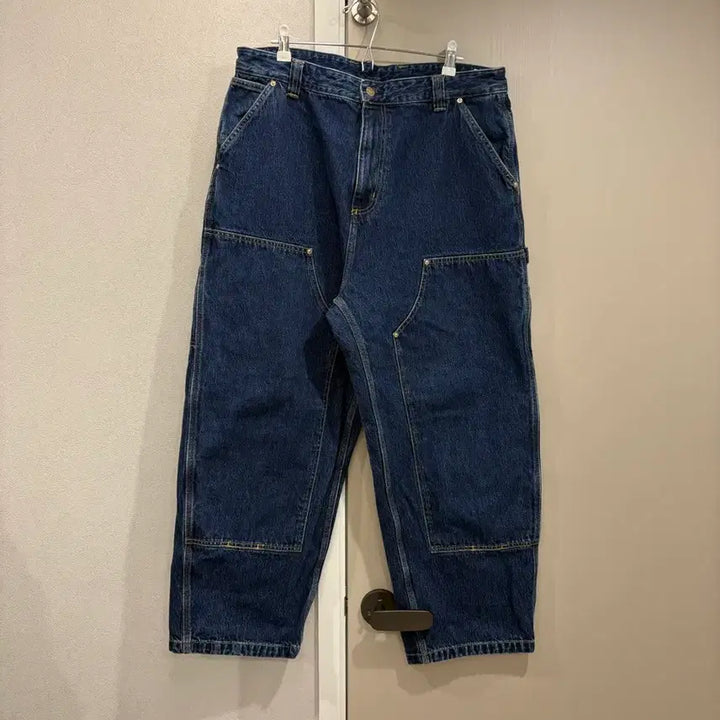 [BUNJANG] Carhartt WIP Double Knee Carpenter Denim L / 칼하트wip 더블니 카펜더 데님 L