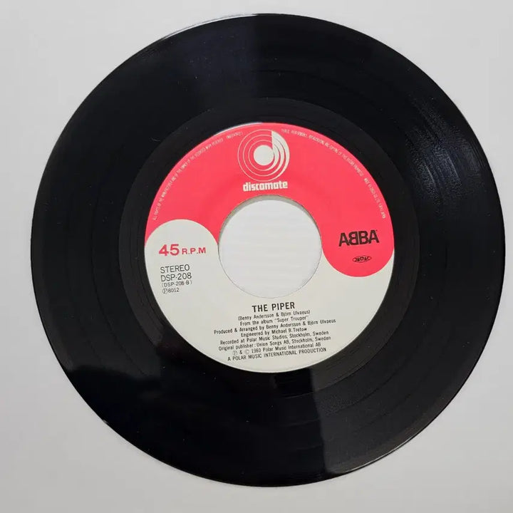 [BUNJANG] ABBA On And On And On 7-inch Vinyl Single / (7인치 싱글, 아바) ABBA - On And On And On LP
