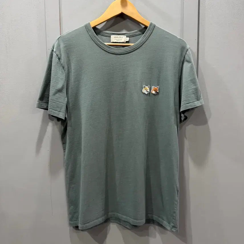 [BUNJANG] Maison Kitsune Double Fox Short Sleeve T-shirt / M 메종 키츠네 더블폭스 반팔 티셔츠