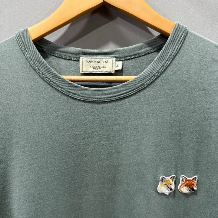 [BUNJANG] Maison Kitsune Double Fox Short Sleeve T-shirt / M 메종 키츠네 더블폭스 반팔 티셔츠