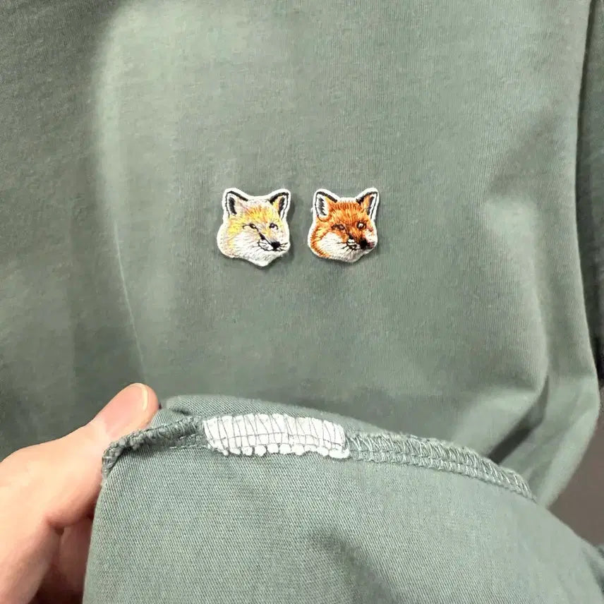[BUNJANG] Maison Kitsune Double Fox Short Sleeve T-shirt / M 메종 키츠네 더블폭스 반팔 티셔츠