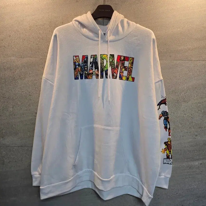 [BUNJANG] Marvel Hooded Sweatshirt / 마블 정품. 후드티셔츠. 미착!