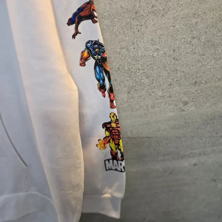 [BUNJANG] Marvel Hooded Sweatshirt / 마블 정품. 후드티셔츠. 미착!
