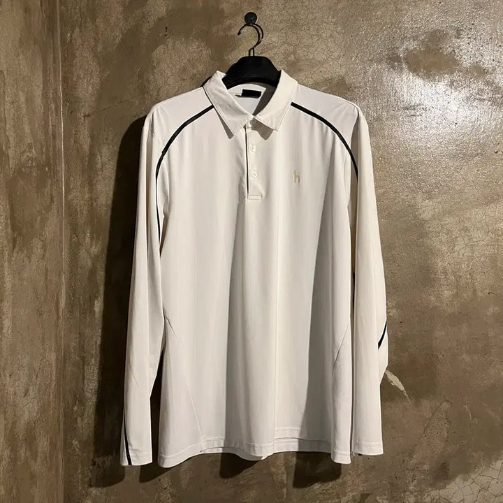 [BUNJANG] Hazzys Long Sleeve Polo Shirt / 헤지스 긴팔카라티