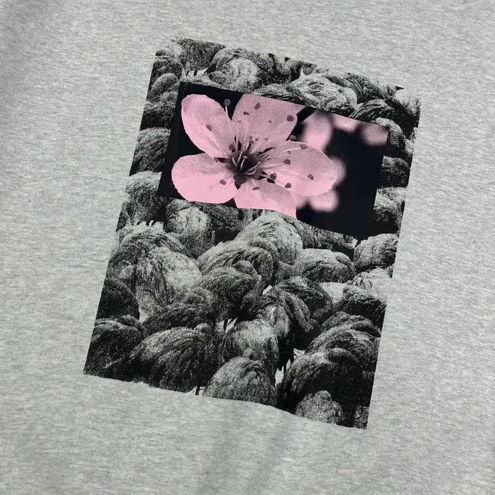[BUNJANG] Nike SB Flower Box Logo Gray Sweatshirt (XL) / 나이키SB 플라워 박스 로고 그레이 맨투맨 (XL)