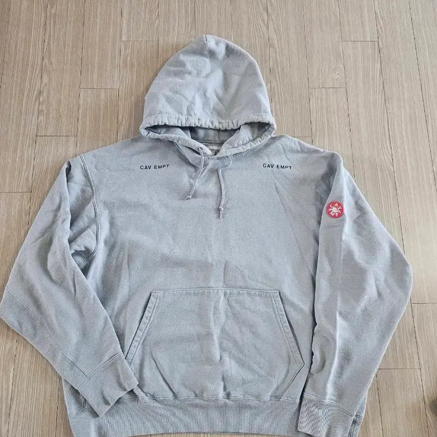 [BUNJANG] Cav Empt Solid Heavy Grey Hoodie XL / 카브엠트후드티 Solid Heavy Grey Hoodie XL