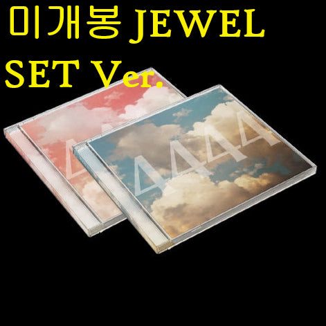 [BUNJANG] The Woosung 4444 JEWEL SET Version CD (Sealed) / 김우성 - 4444 [JEWEL SET Ver.] (미개봉, CD)