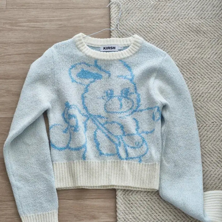 [BUNJANG] Kirsh Bunny Crop Knit / 키르시 버니 크롭 니트