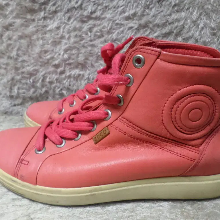[BUNJANG] Ecco Non-Spike Golf Shoes (Red) / 후루룩구제 235 에코 ecco 논스파이크 골프화 레드 중고 신발