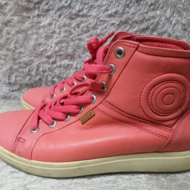 [BUNJANG] Ecco Non-Spike Golf Shoes (Red) / 후루룩구제 235 에코 ecco 논스파이크 골프화 레드 중고 신발