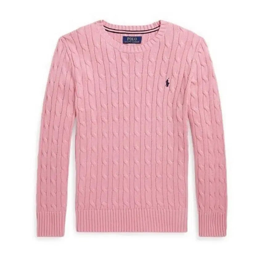 [BUNJANG] Polo Boys Florida Pink Knit Sweater / 폴로 보이즈 니트 플로리다 핑크