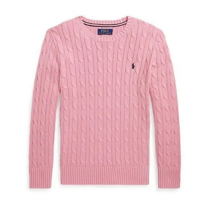 [BUNJANG] Polo Boys Florida Pink Knit Sweater / 폴로 보이즈 니트 플로리다 핑크