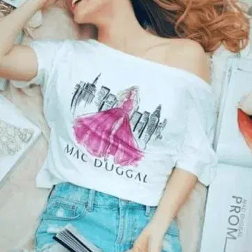 [SOLD OUT] 수입 한정판 프린팅 티셔츠 화이트