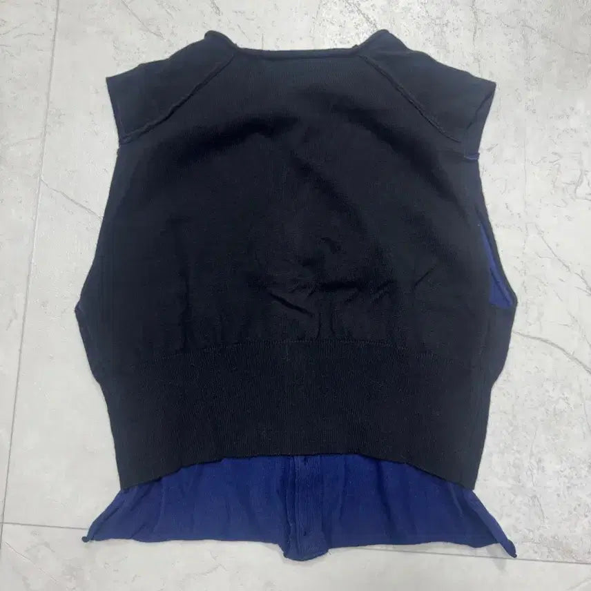 [BUNJANG] Flavism Layered Knit Vest / 플라비즘 레이어드 니트 베스트 조끼 새제품 싸게 팔아요