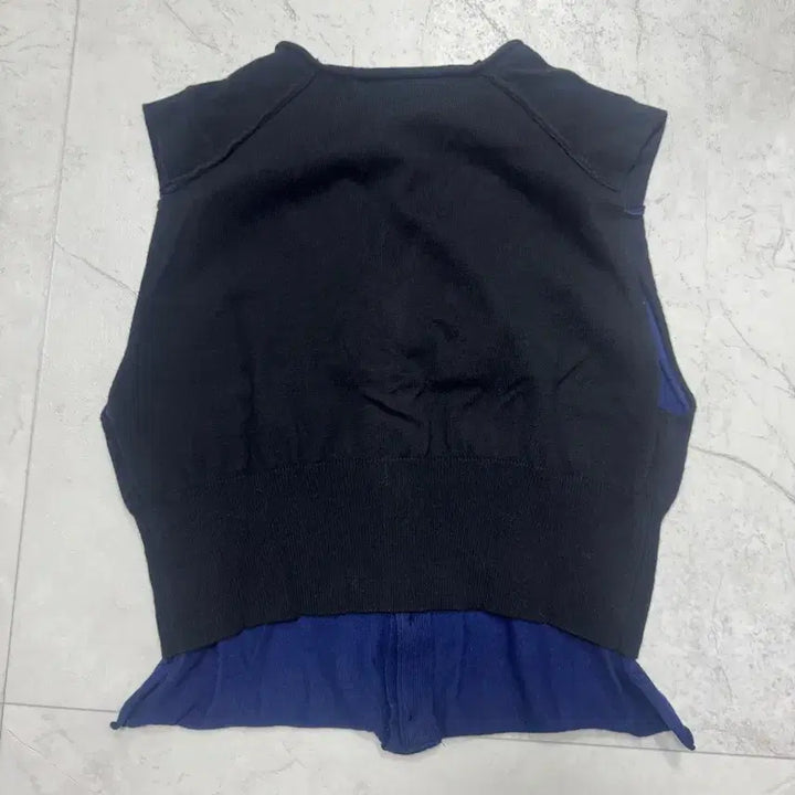 [BUNJANG] Flavism Layered Knit Vest / 플라비즘 레이어드 니트 베스트 조끼 새제품 싸게 팔아요