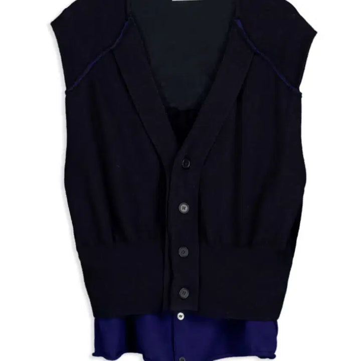 [BUNJANG] Flavism Layered Knit Vest / 플라비즘 레이어드 니트 베스트 조끼 새제품 싸게 팔아요