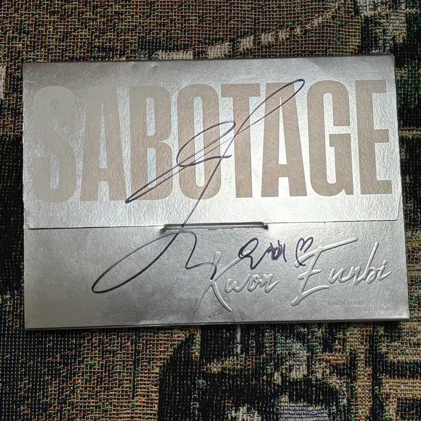 [BUNJANG] Kwon Eun Bi - Sabotage Signed Album / 권은비 사보타지 사인 앨범