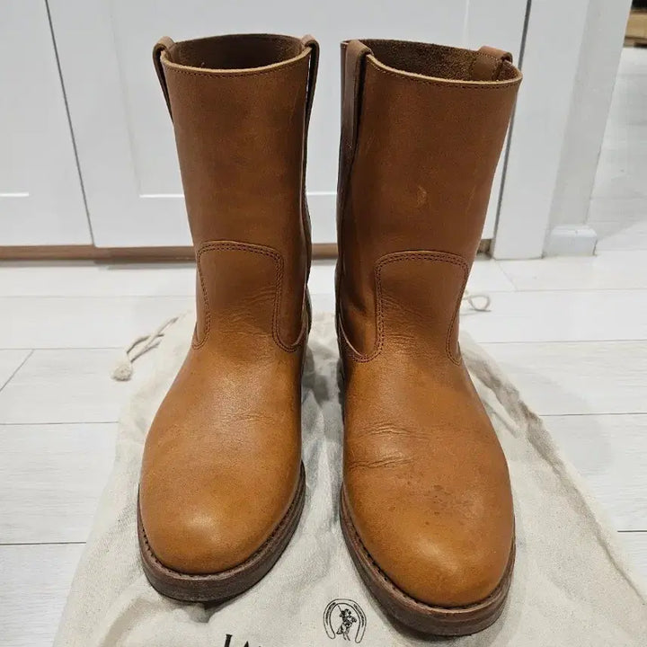 [BUNJANG] LA BOTTE GARDIANE Leather Boots / 라보테 가르디안 소가죽 부츠 브라운(LA BOTTE GARDIANE)