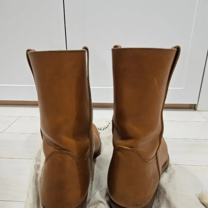 [BUNJANG] LA BOTTE GARDIANE Leather Boots / 라보테 가르디안 소가죽 부츠 브라운(LA BOTTE GARDIANE)