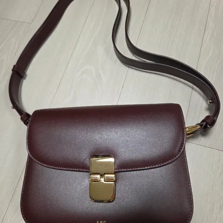 [BUNJANG] A.P.C. Grace Burgundy Small Bag / [A.P.C. 아페쎄] 그레이스백 버건디 스몰