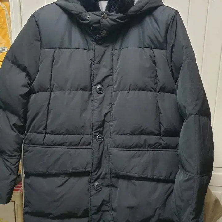[BUNJANG] TRUGEN Duck Down Padded Coat / TRUGEN 오리털 패딩코트 105 블랙