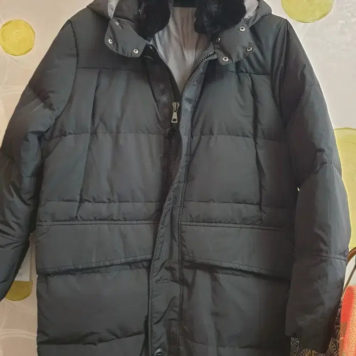 [BUNJANG] TRUGEN Duck Down Padded Coat / TRUGEN 오리털 패딩코트 105 블랙