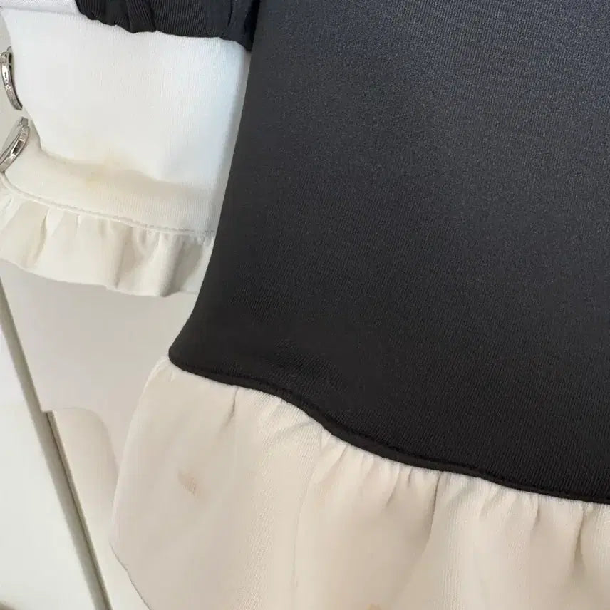 [BUNJANG] Dear My Love Frill Made Jersey One-Piece Dress / 디어마이러브 프릴메이드 져지원피스