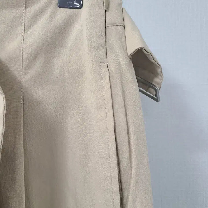 [BUNJANG] MIXXO Beige Belt Wide Pants / MIXXO 미쏘  베이지 벨트 와이드 팬츠 26