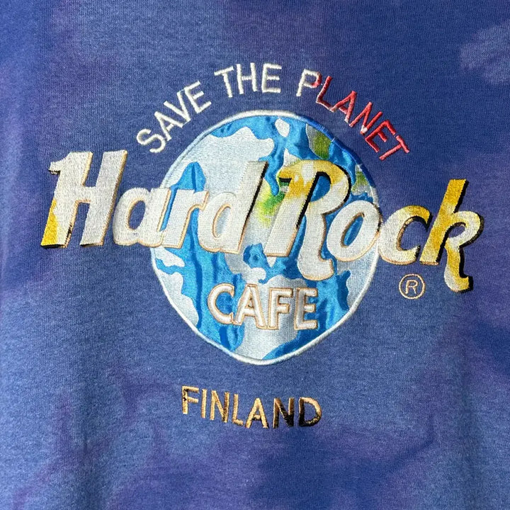 [BUNJANG] Hard Rock Cafe Vintage Tie-dye Logo Sweatshirt / [Hard Rock Cafe] 빈티지 하드락 타이다이 로고 맨투맨