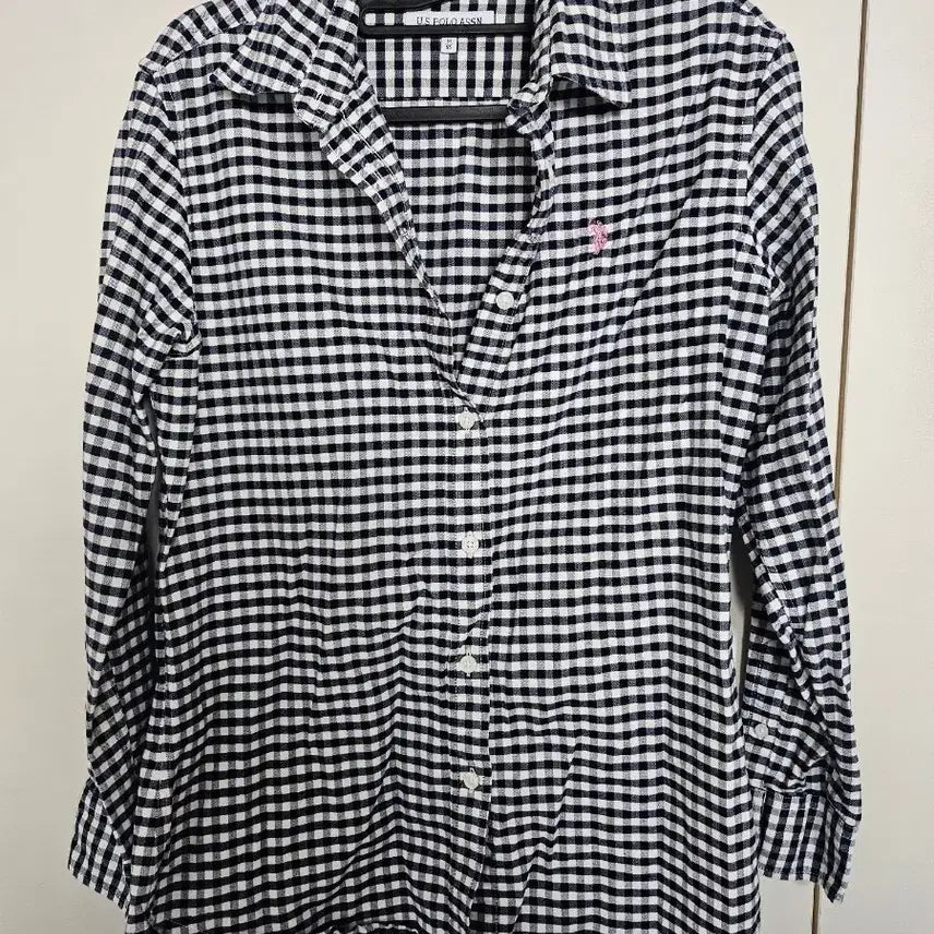 [BUNJANG] US Polo Assn. Gingham Check Shirt / US폴로 어슨 깅엄체크 셔츠