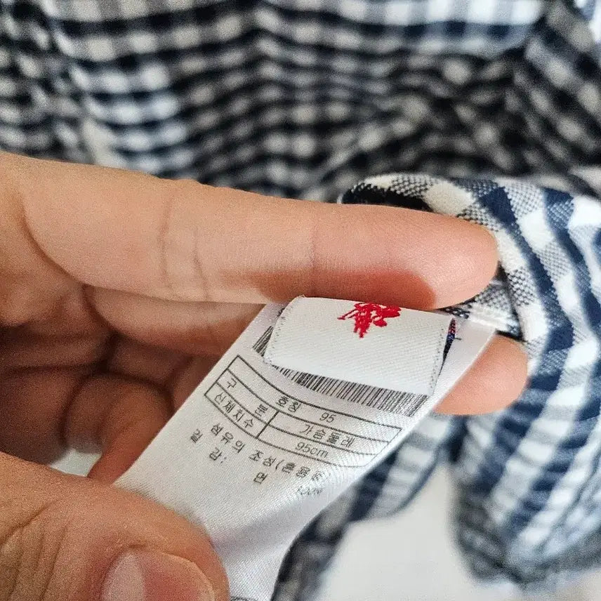 [BUNJANG] US Polo Assn. Gingham Check Shirt / US폴로 어슨 깅엄체크 셔츠