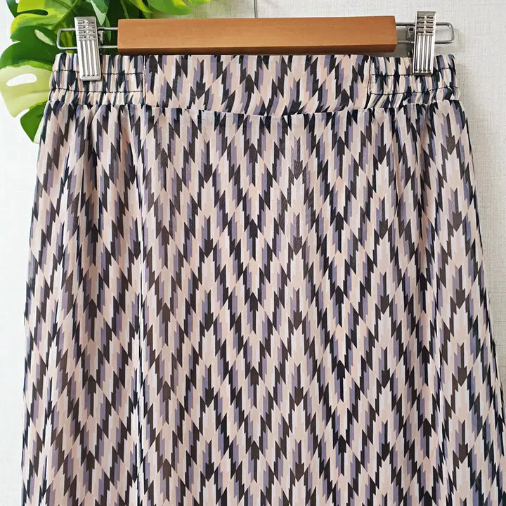 [BUNJANG] Compagna Pleated Banding Long Skirt Pink / 꼼빠니아 플리츠 밴딩 롱스커트 66 핑크 M