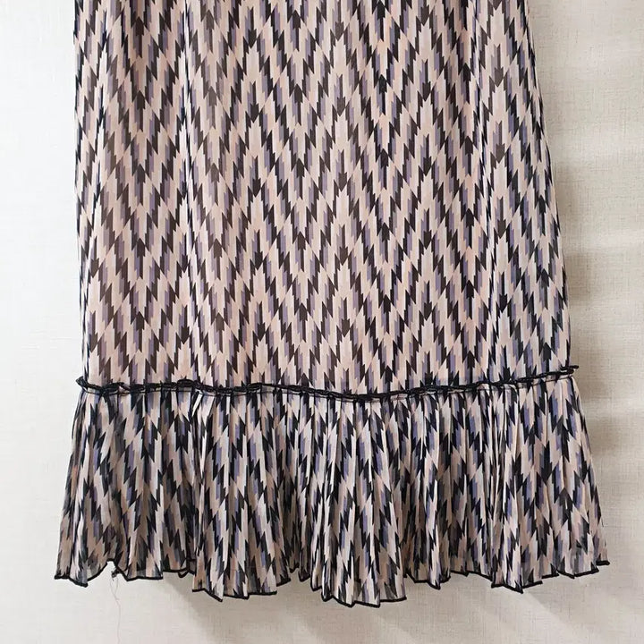[BUNJANG] Compagna Pleated Banding Long Skirt Pink / 꼼빠니아 플리츠 밴딩 롱스커트 66 핑크 M