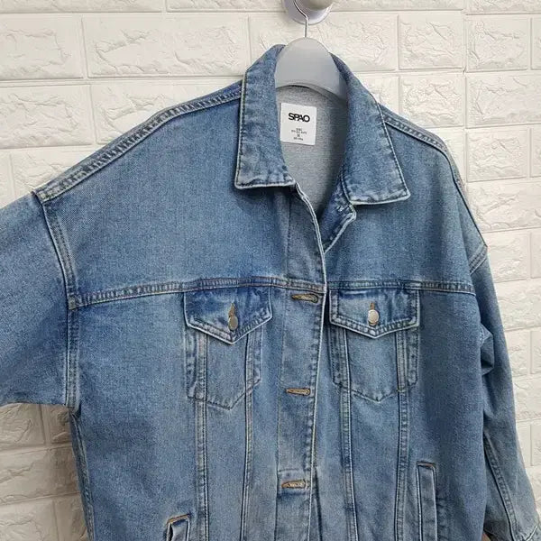 [BUNJANG] Spao Denim Jacket M / 스파오 데님 자켓 M 66 (오버핏 청자켓)