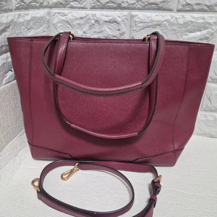 [BUNJANG] Beanpole Leather Shoulder Bag / 빈폴