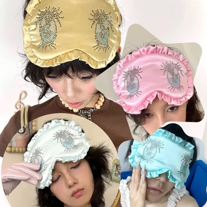 [BUNJANG] nit alcove Styling Lace Eye Mask / nit alcove 스타일링 레이스 안대
