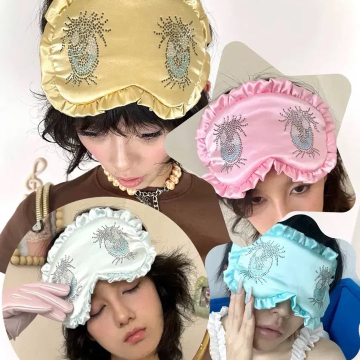 [BUNJANG] nit alcove Styling Lace Eye Mask / nit alcove 스타일링 레이스 안대