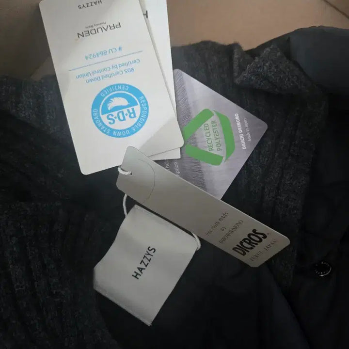 [BUNJANG] Hazzys Quilted Long Coat / 헤지스 퀼팅 롱 코트 블랙