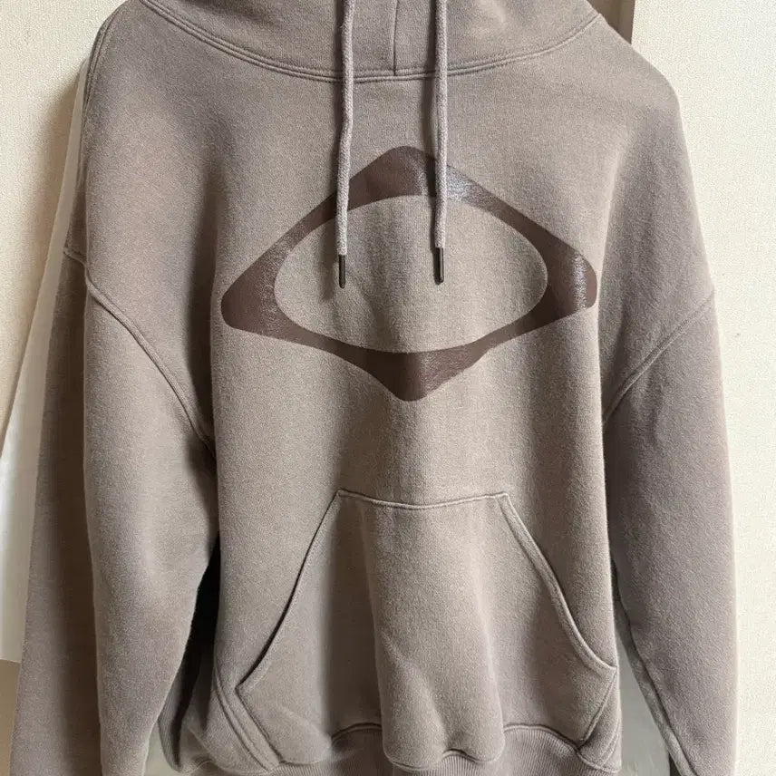 [BUNJANG] Mischief Rhombus Hoodie Rose Brown / 미스치프 롬버스 후드티 로즈브라운