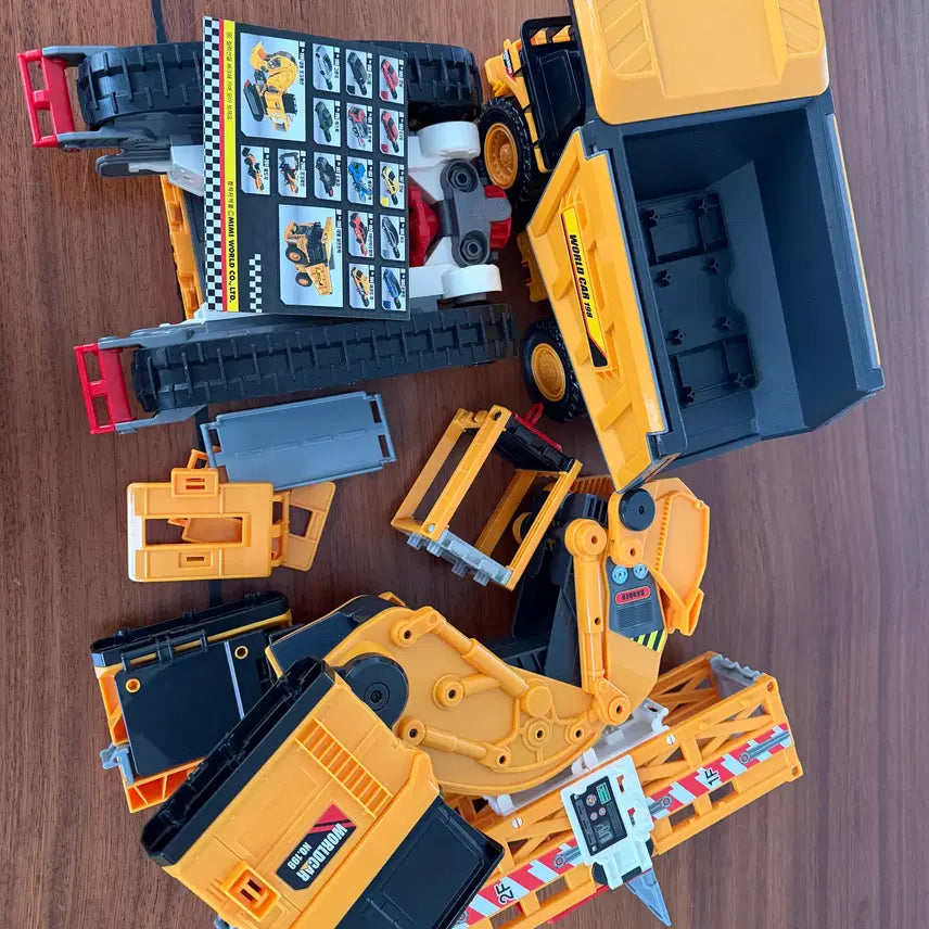 [BUNJANG] Worldcar Heavy Equipment Parking Block / 월드카 합체 중장비본부 주차블록