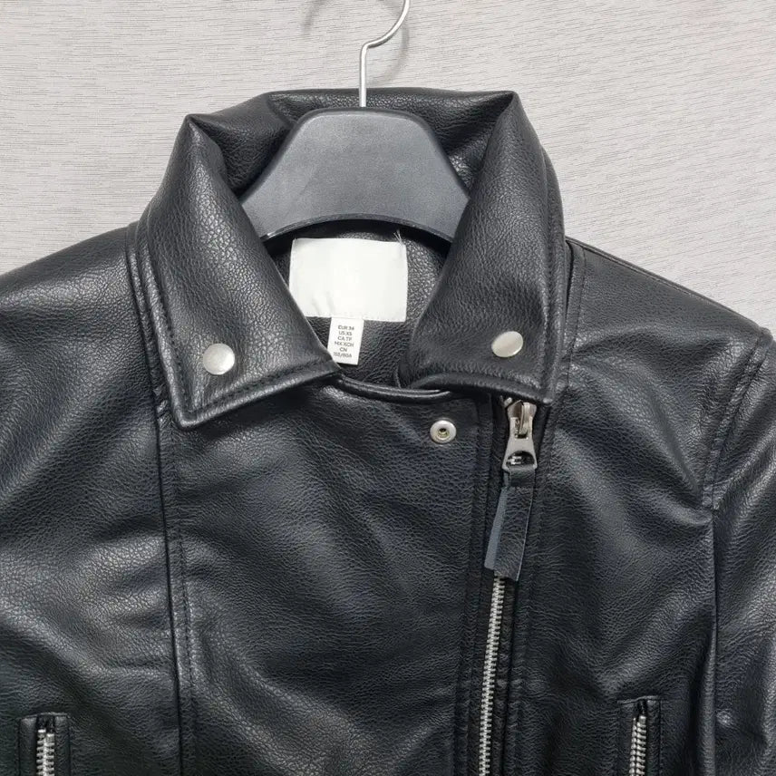 [BUNJANG] H&amp;M Faux Leather Jacket (Women&